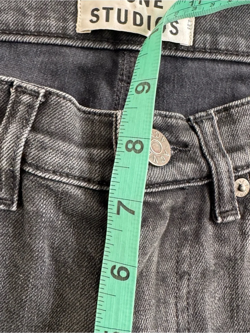 Acne Studios Black Denim Jeans